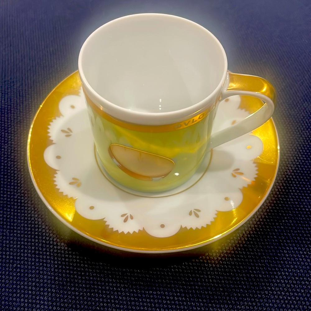 BVLGARI espresso cup and Saucer